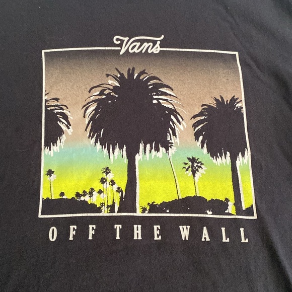 Vans black Tshirt. Size medium. Off the Wall. - Picture 2 of 4
